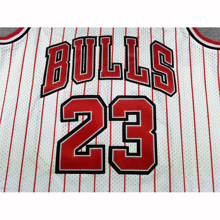 Camiseta Chicago Bulls Michael Jordan NO 23 Reload Mitchell & Ness 1997-98 Blanco